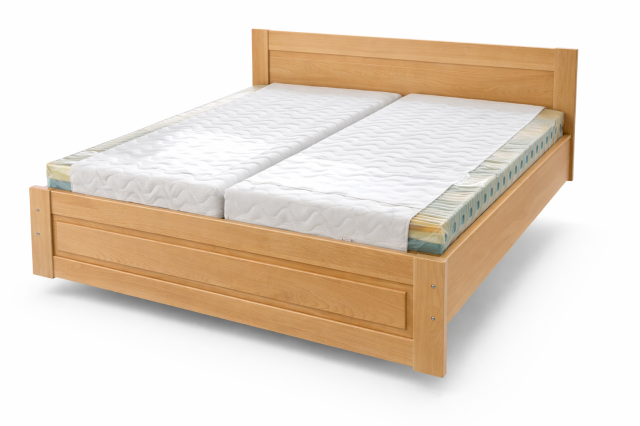 Dvoulůžko Diana buk přírodní